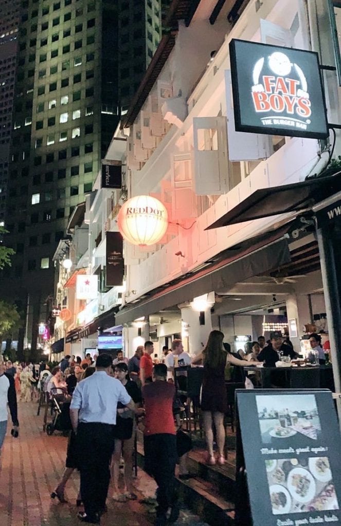 Clark Quay Street Singapore