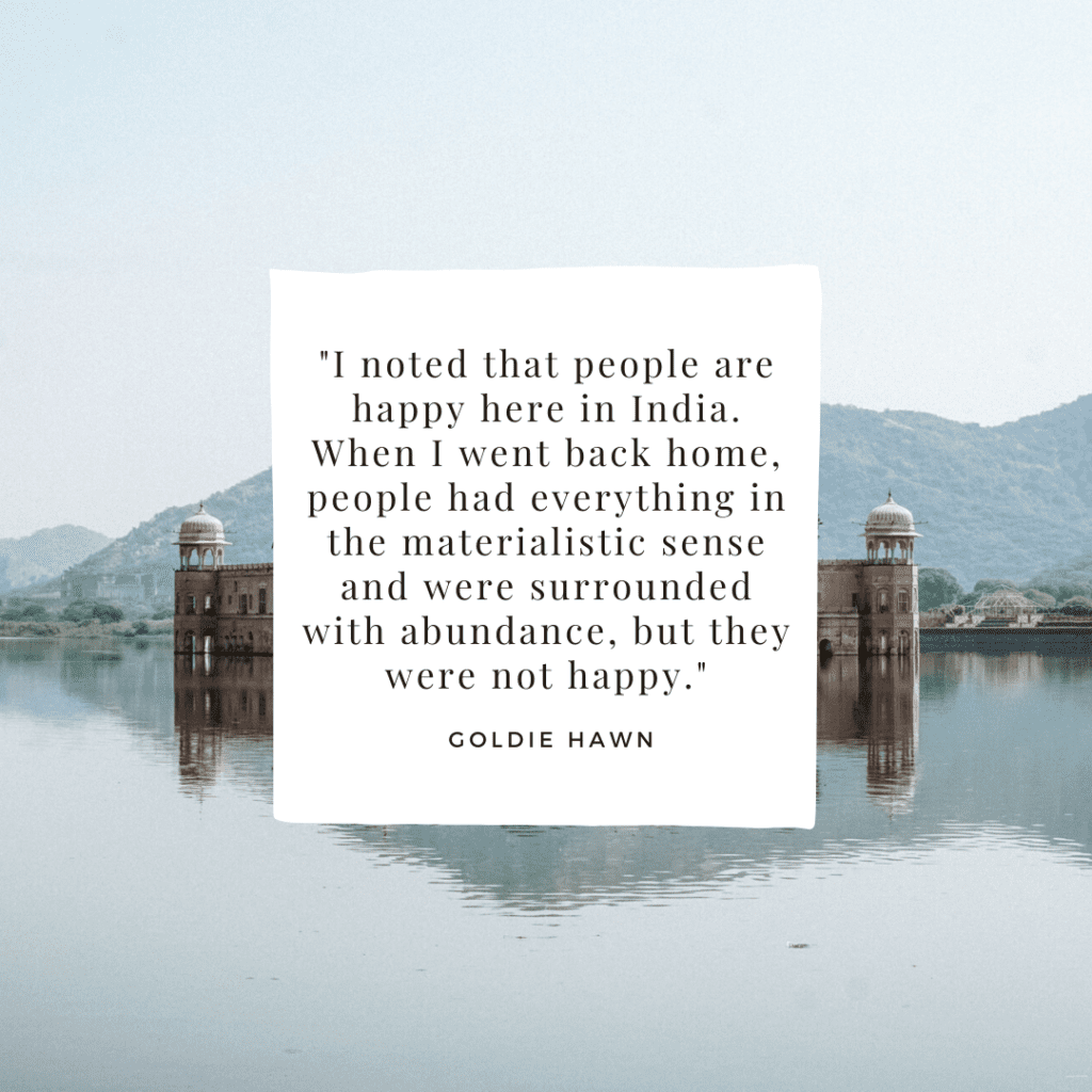 India Travel Inspiration, Happiness Quote