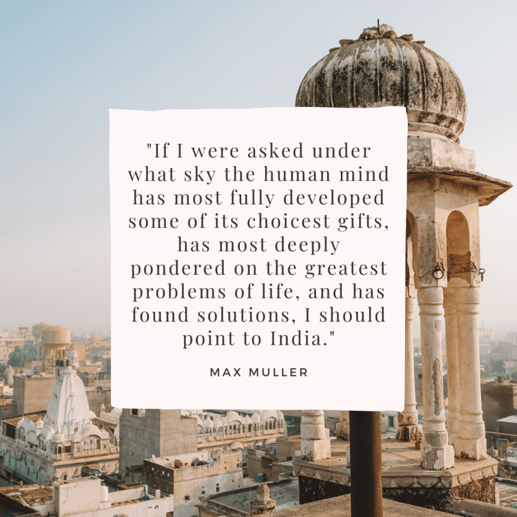 The beauty of India travel quote