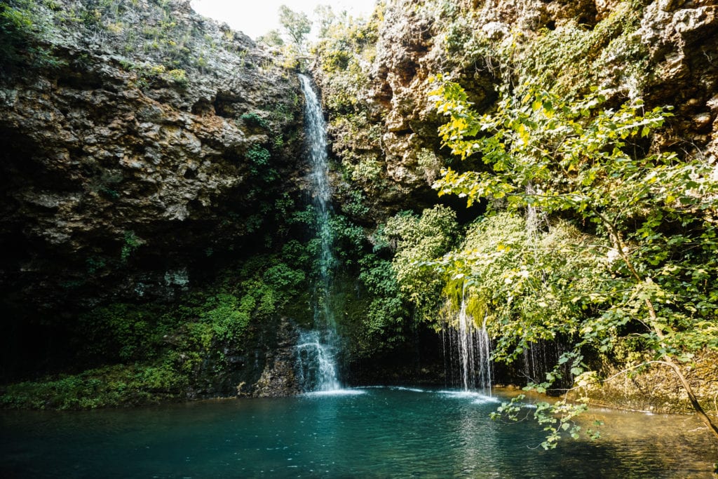 Natural Falls State Park Oklahoma