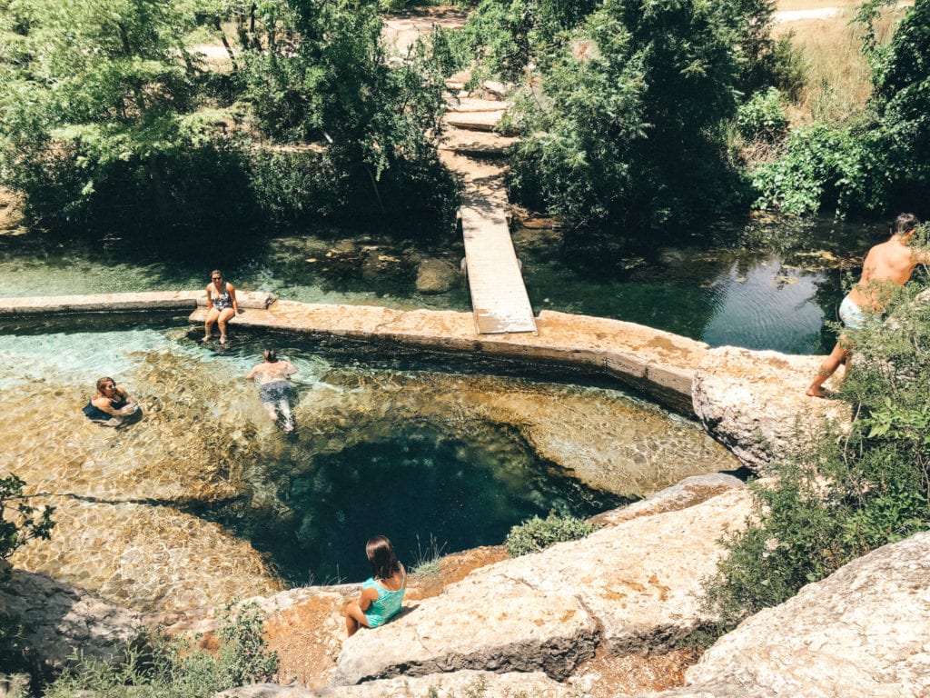 Jacob's Well in Austin Texas
