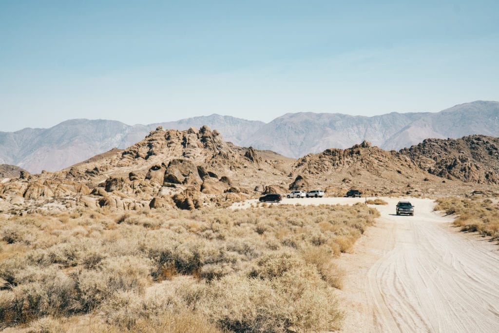 Alabama Hills Tips - Driving through the park