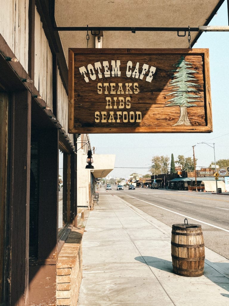 Lone Pine California - town outside of Alabama Hills