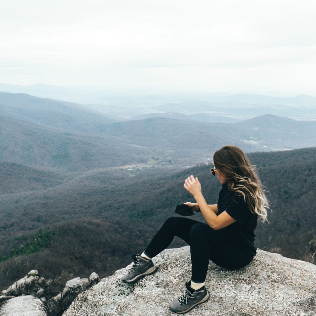 Berry hollows to Old rag summit trail in Virginia