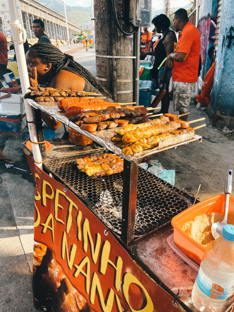 Food in Rio de Janeiro Brazil