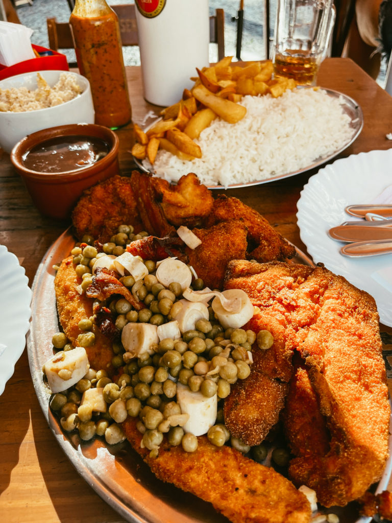 Food in Rio de Janeiro Brazil