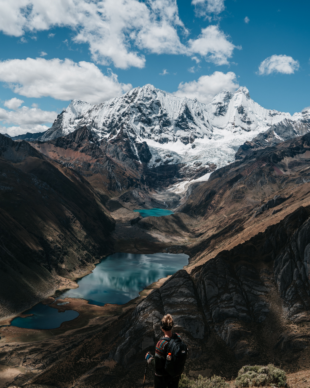 Viewpoint from Huayhuash in Huaraz Peru