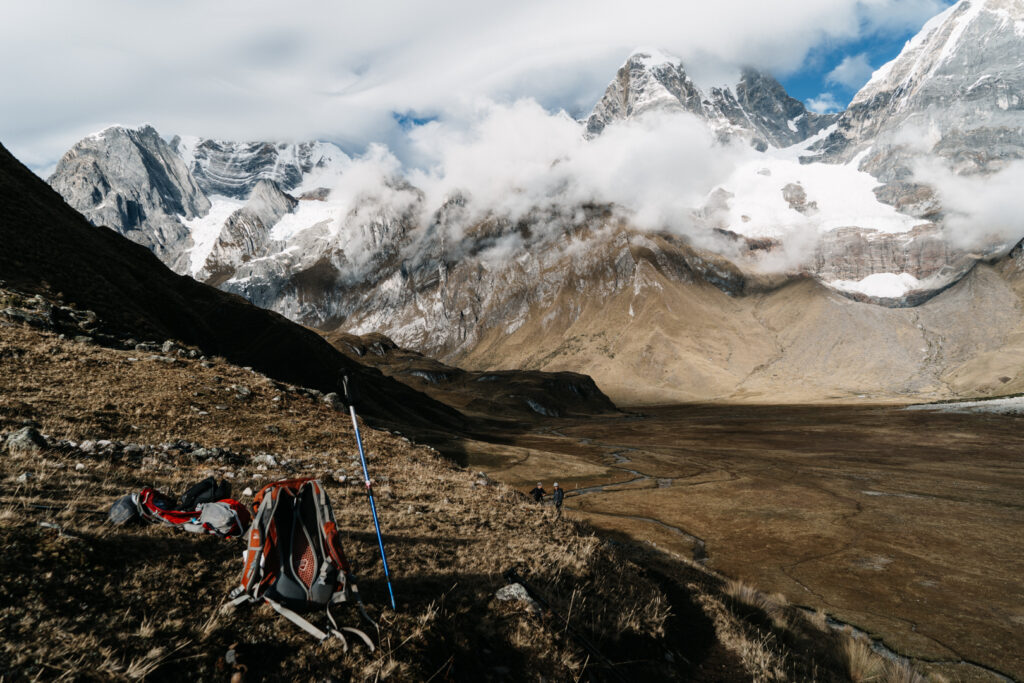 Huayhuash day pack backpack for the trail