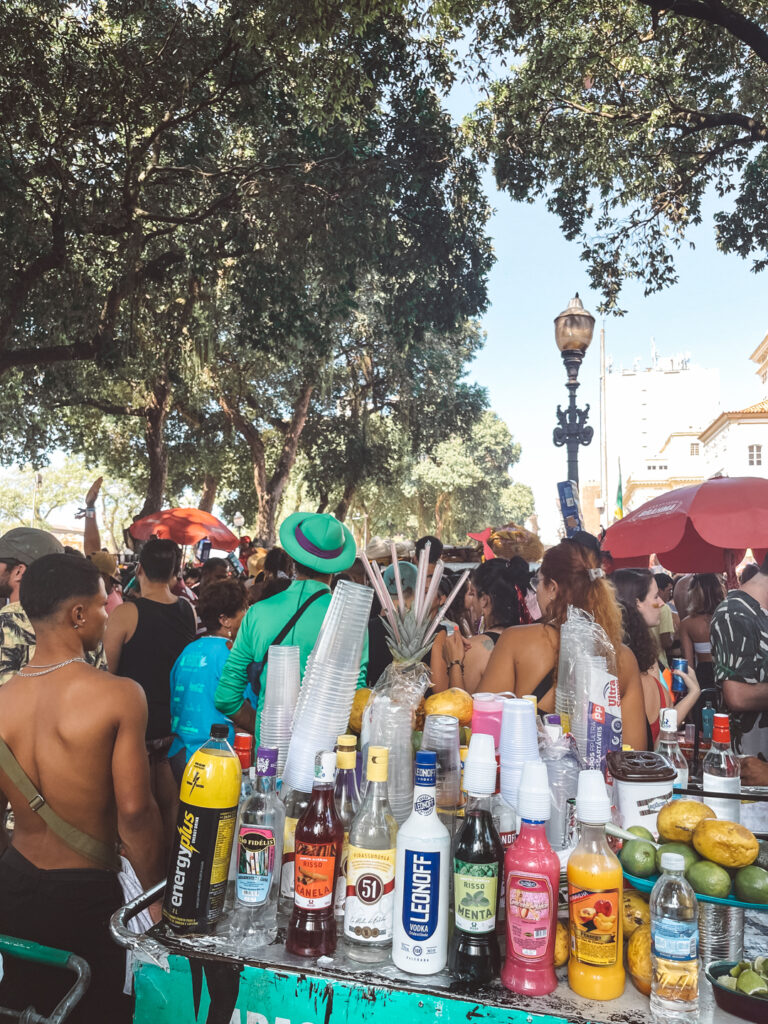 Bloco party Rio de Janeiro Brazil