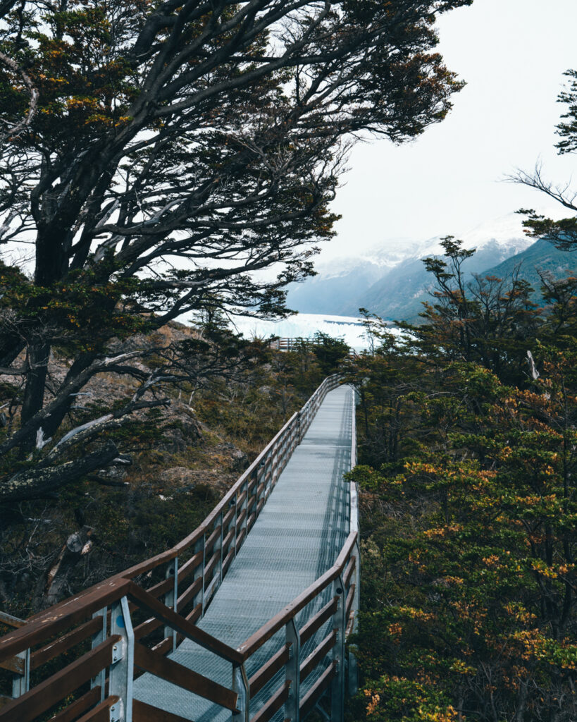 balcony pathway around Perito Moreno glacier