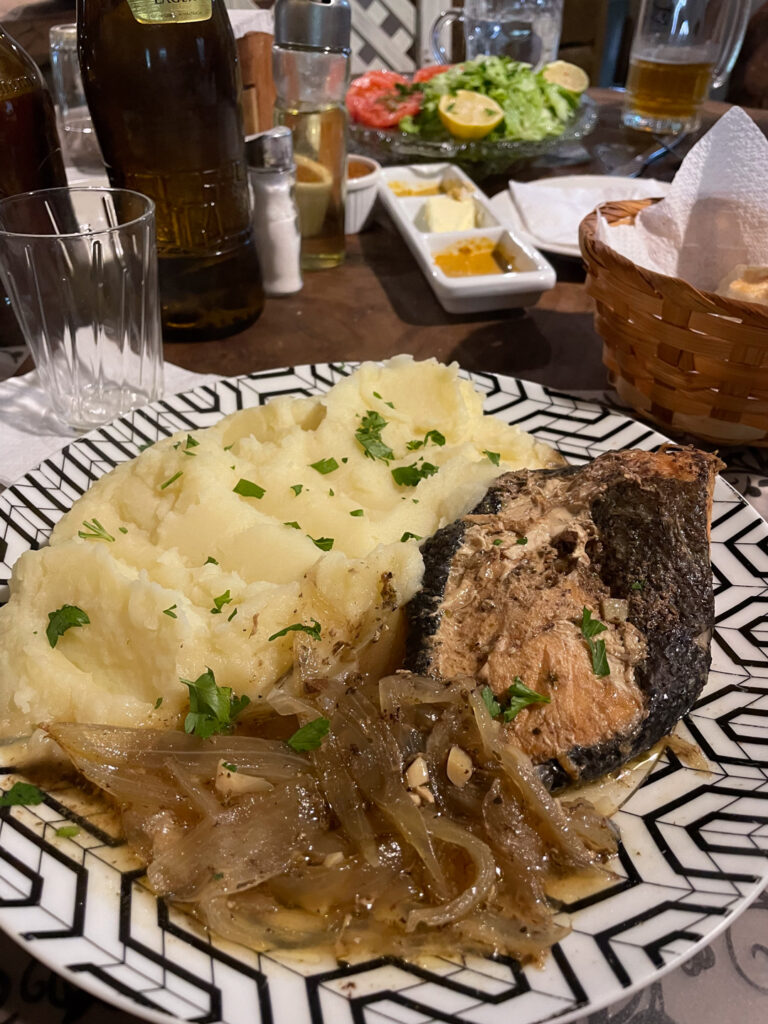 salmon in Pucon