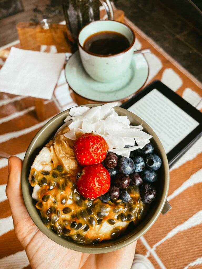 Pucon Chile cafe with healthy food and best coffee