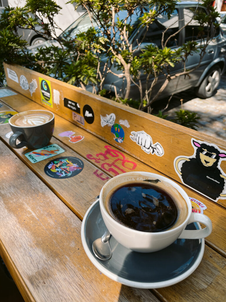 coffee cup in Buenos Aires