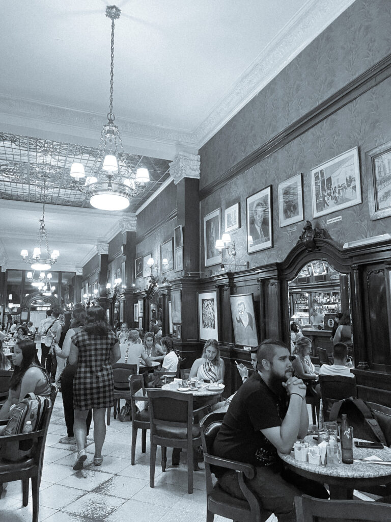 Cafe Tortoni in Teatro Colon in Buenos Aires