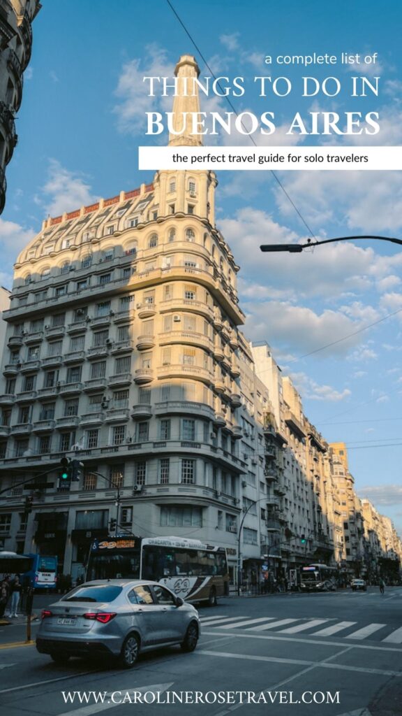 Buenos Aires blog post pin